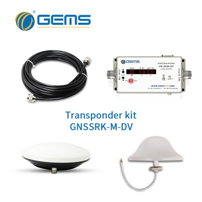 Crystal World GNSSRK-D/M-DV signal coverage repeater GPS repeater kit cable assembly transmitting antenna