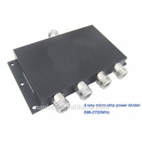 4 way power divider 698-2700MHz/power splitter , Widely used in IBS, BTS, DAS